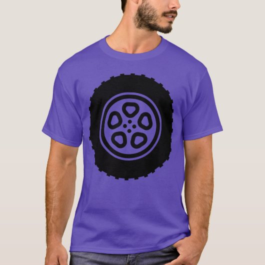 Autoreifen Junge T-Shirt (Vorderseite)