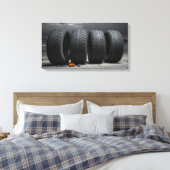 Autoreifen Leinwanddruck (Insitu (Schlafzimmer))