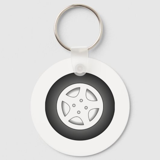 Autoreifen Schlüsselanhänger (Vorderseite)