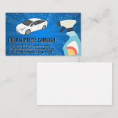 Autoreinigung | Spray Hand Wash Visitenkarte (Vorne/Hinten)