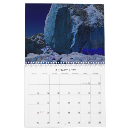 Autoreise cale kalender (Jan 2027)