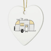 Autoreise Keramikornament (Links)