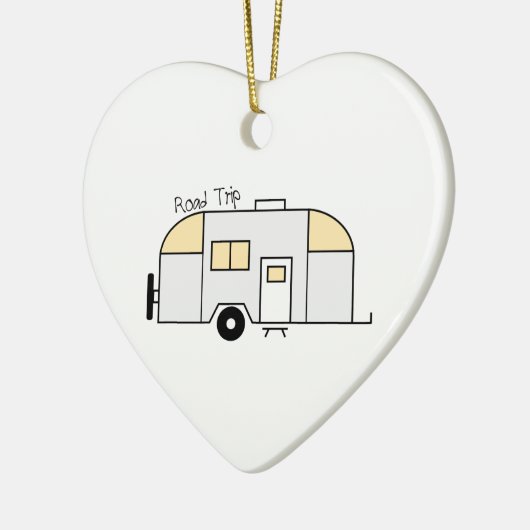 Autoreise Keramikornament (Links)