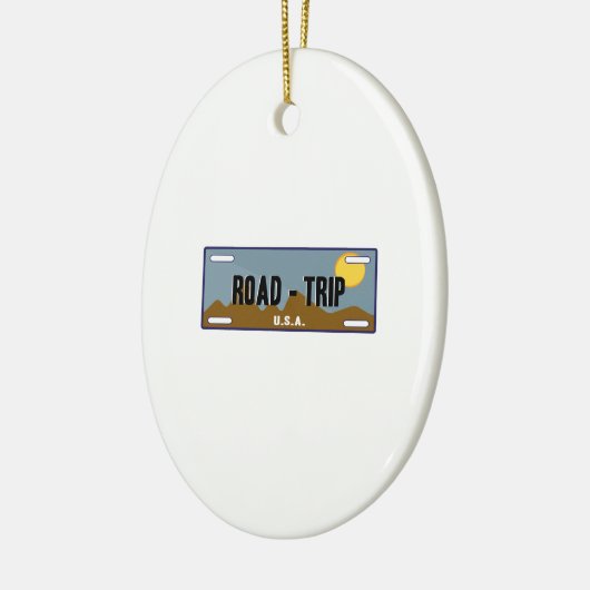 Autoreise Keramikornament (Links)