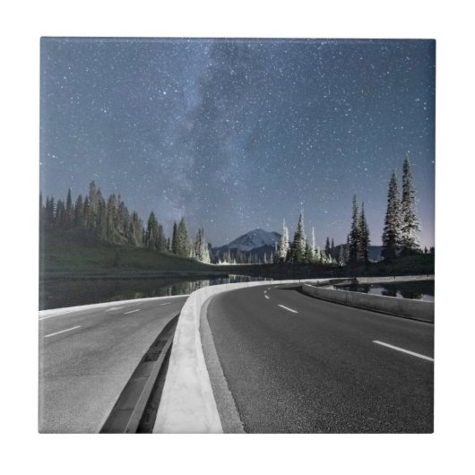 Autoreise unter dem Milkyway Fliese (Vorderseite)
