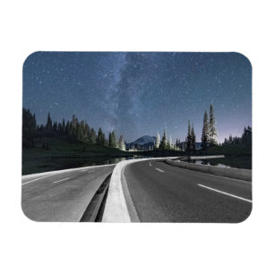 Autoreise unter dem Milkyway Magnet