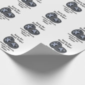 Autoreisender Techniker für Fahrzeugreifen Geburts Geschenkpapier (Ecke)