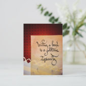 Autoren CREED-Manifest Postkarte (Stehend Vorderseite)