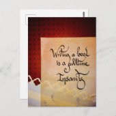 Autoren CREED-Manifest Postkarte (Vorne/Hinten)