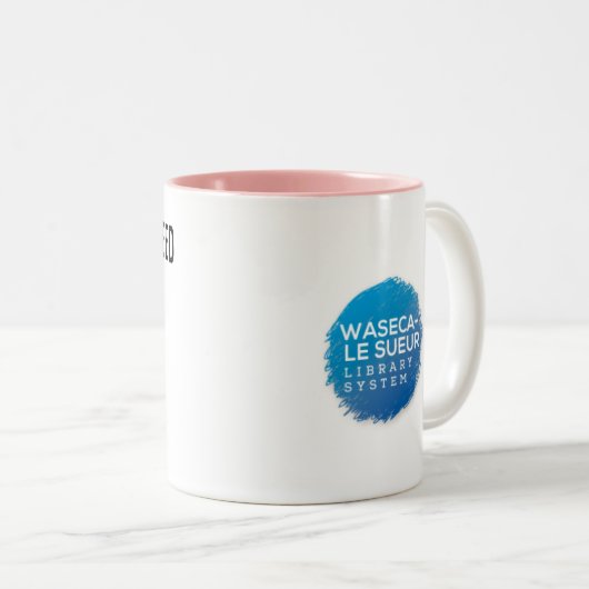 Autoren der Fiktion Zweifarbige Tasse (VorderseiteRechts)