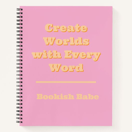 Autoren notieren Notebook Notizblock (Vorderseite)