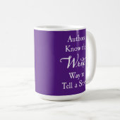 Autoren schreiben Way Script-Tasse Kaffeetasse (VorderseiteRechts)
