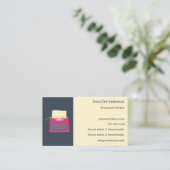 Autoren Writer Editors Benutzerdefinierte Schreibm Visitenkarte (Stehend Vorderseite)