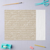 Autorenbücher für kursive Handschriften - zwei Ton Seidenpapier (Basteln)