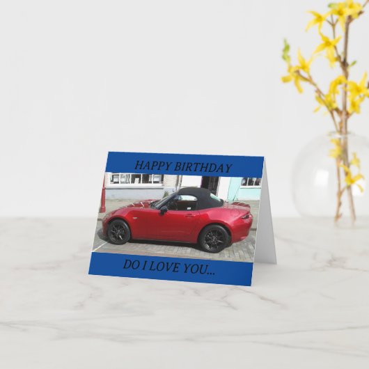 Autorenkartenwitz Karte (Gelbe Blume)