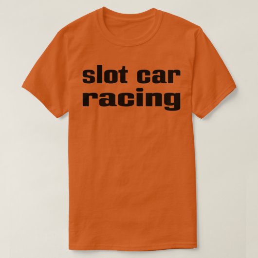 Autorennbahn T-Shirt (Design vorne)