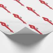 Autorennen Geschenkpapier (Ecke)