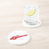 Autorennen Getränkeuntersetzer (Seite)