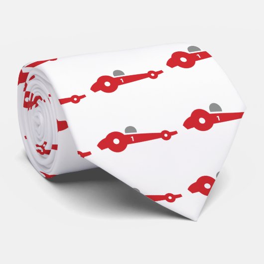 Autorennen Krawatte (Gerollt)