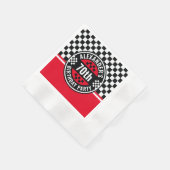 Autorennen Scheckte Flagge Geburtstagspartei Serviette (Ecke)