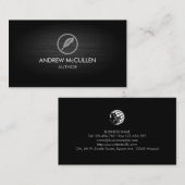 Autorenverlag Visitenkarte (Vorne/Hinten)