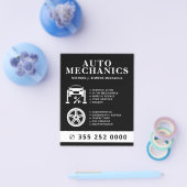 Autoreparatur-Profi-Mobiler Mechaniker-Service Flyer (Einzeln)
