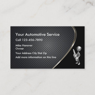 Autoreparaturwerkstatt Visitenkarte