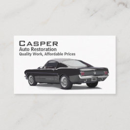 Autorestaurierung Visitenkarte