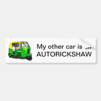 AUTORICKSHAW Autoaufkleber