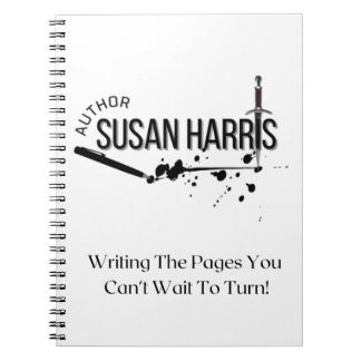 Autorin Susan Harris Notebook Notizblock