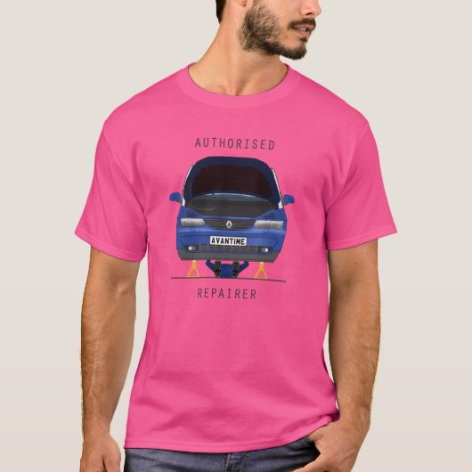 Autorisierte Avantime Repairer Illiade Blue T-Shirt (Vorderseite)