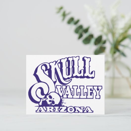 Autorisierte Skull Valley, Arizona Merchandise Postkarte (Stehend Vorderseite)