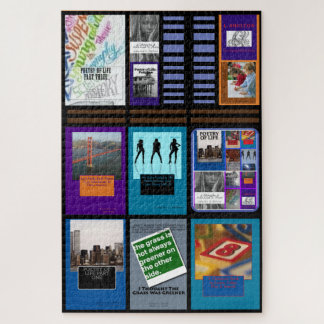Autorn-Büchersammlung-Puzzlespiel Puzzle
