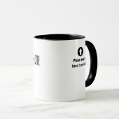 Autorn-Schale Tasse (VorderseiteRechts)