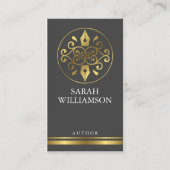 Autorn-/Verfasser-Visitenkarte Visitenkarte (Vorderseite)