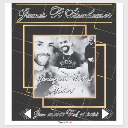 Autos abnehmen in der Erinnerung Aufkleber (Blatt)