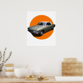 Autos Chevrolet Corvair Poster (Küche)