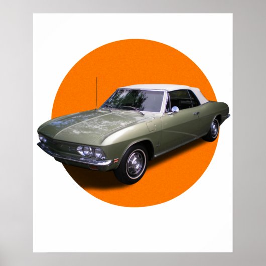 Autos Chevrolet Corvair Poster (Vorne)