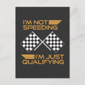 Autos, die Geschenke sammeln und qualifizieren Rac Postkarte (Vorderseite)