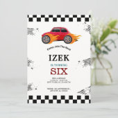 Autos Feiertagskarte (Stehend Vorderseite)