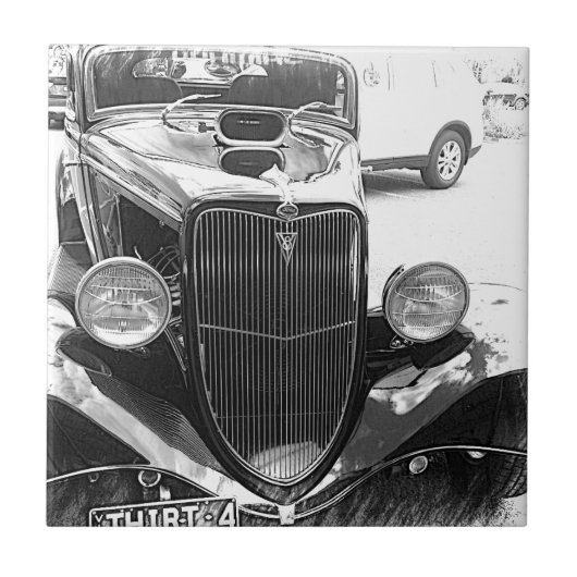 Autos Fliese (Vorderseite)