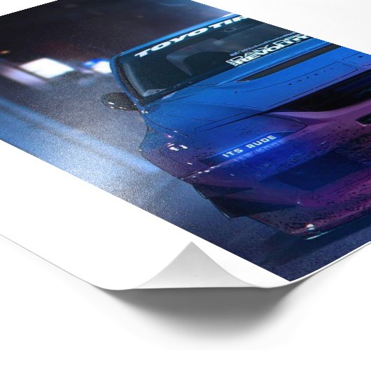 Autos Fotodruck (Ecke)