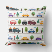 Autos für Kinder Kissen (Vorderseite)