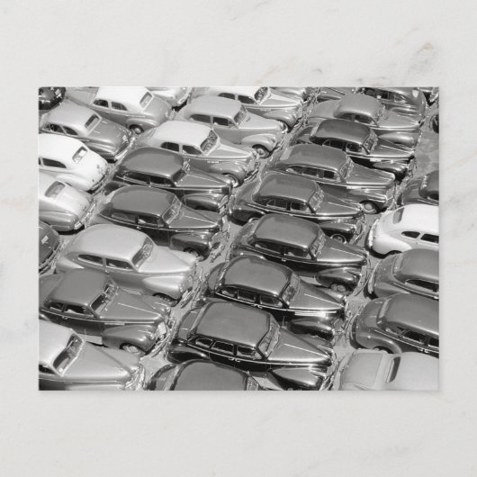 Autos in Chicago, 1941 Postkarte (Vorderseite)