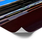 Autos in der Stadt | AI Art Poster (Ecke)