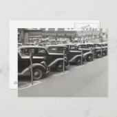 Autos in Omaha, 1938 Postkarte (Vorne/Hinten)