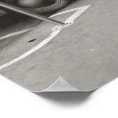 Autos in Omaha, 1938. Vintages Foto Poster (Ecke)