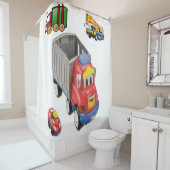 Autos Jungen duschen Vorhang (Beispiel)