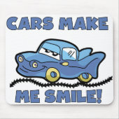 AUTOS LASSEN MICH LÄCHELN MOUSEPAD (Vorne)