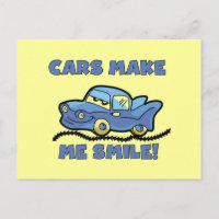 Autos lassen mich T - Shirt und Geschenke lächeln